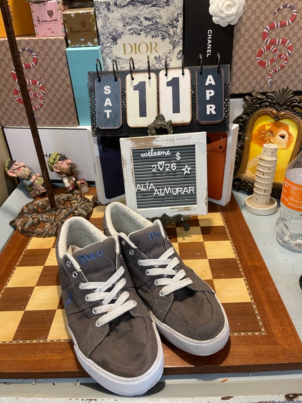 Polo canvas shoes